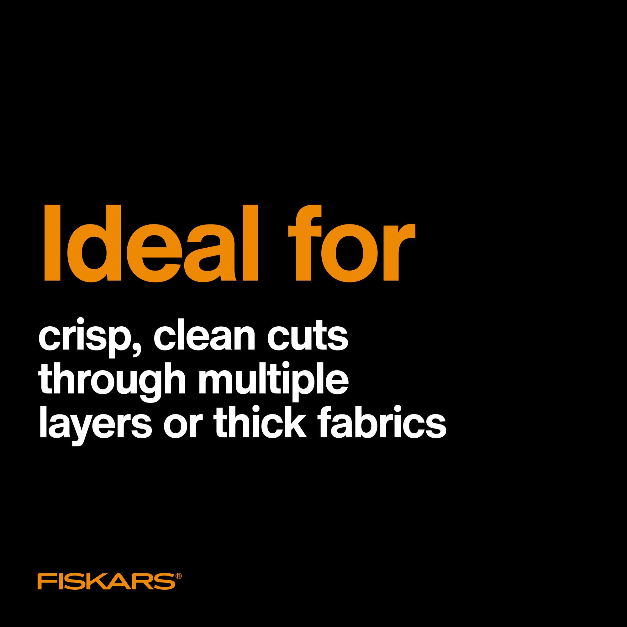 Fiskars® Amplify® RazorEdge™ 10" Fabric Shears